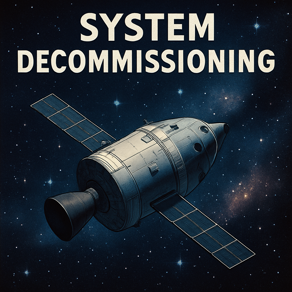 space-satellite-exploring-system-decommisioning
